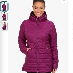 Outdoor Research Women's Breva Insulated Primaloft Parka, Purple, Size M
